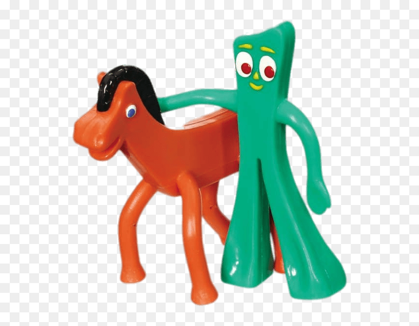 Gumby Standing Aside Pokey - Gumby Pokey, HD Png Download - gumby png