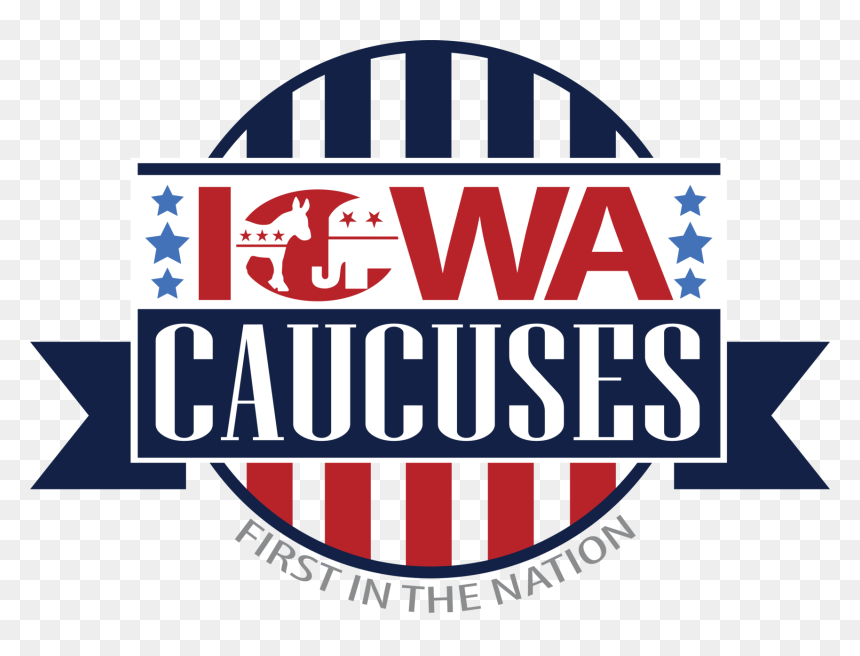Iowa Caucus Logo"
 Src="https - Iowa Caucuses, HD Png Download - democrat png