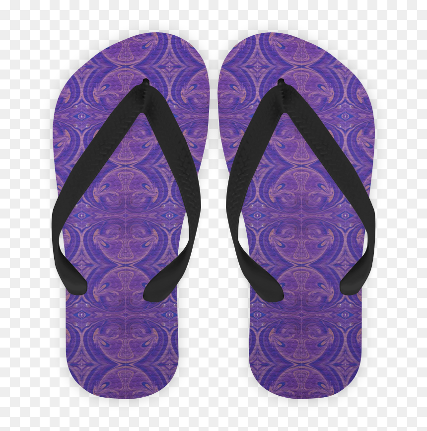 Chinelo Mancha De Tinta De Ariane Graboskina - Flip-flops, HD Png Download - manchas de pintura png