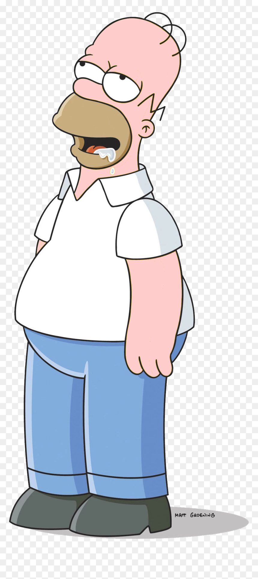 Bart Simpson Clipart Patriarch - Homer Simpson Transparent, HD Png Download - quagmire png
