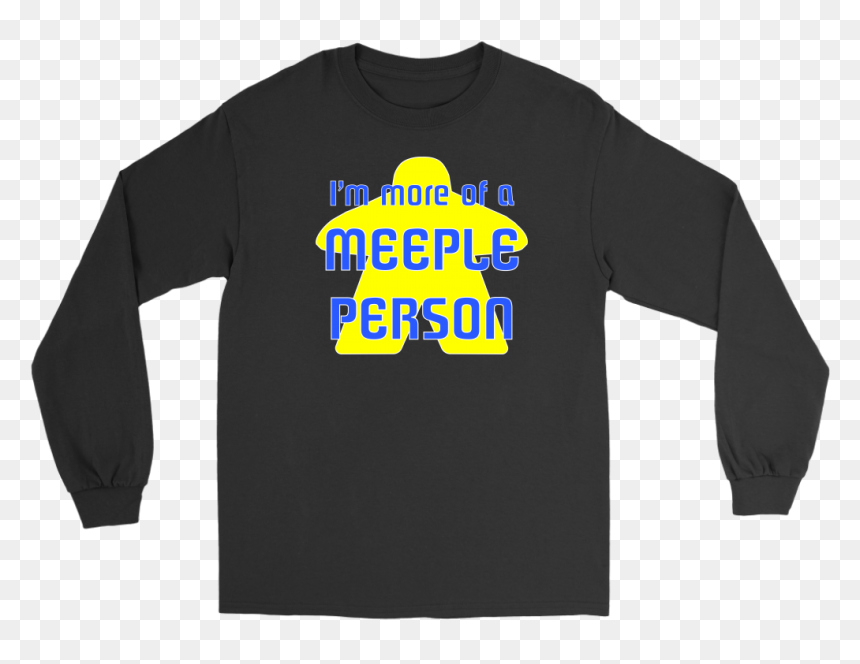 Load Image Into Gallery Viewer, Meeple Person Long - Long-sleeved T-shirt, HD Png Download - meeple png