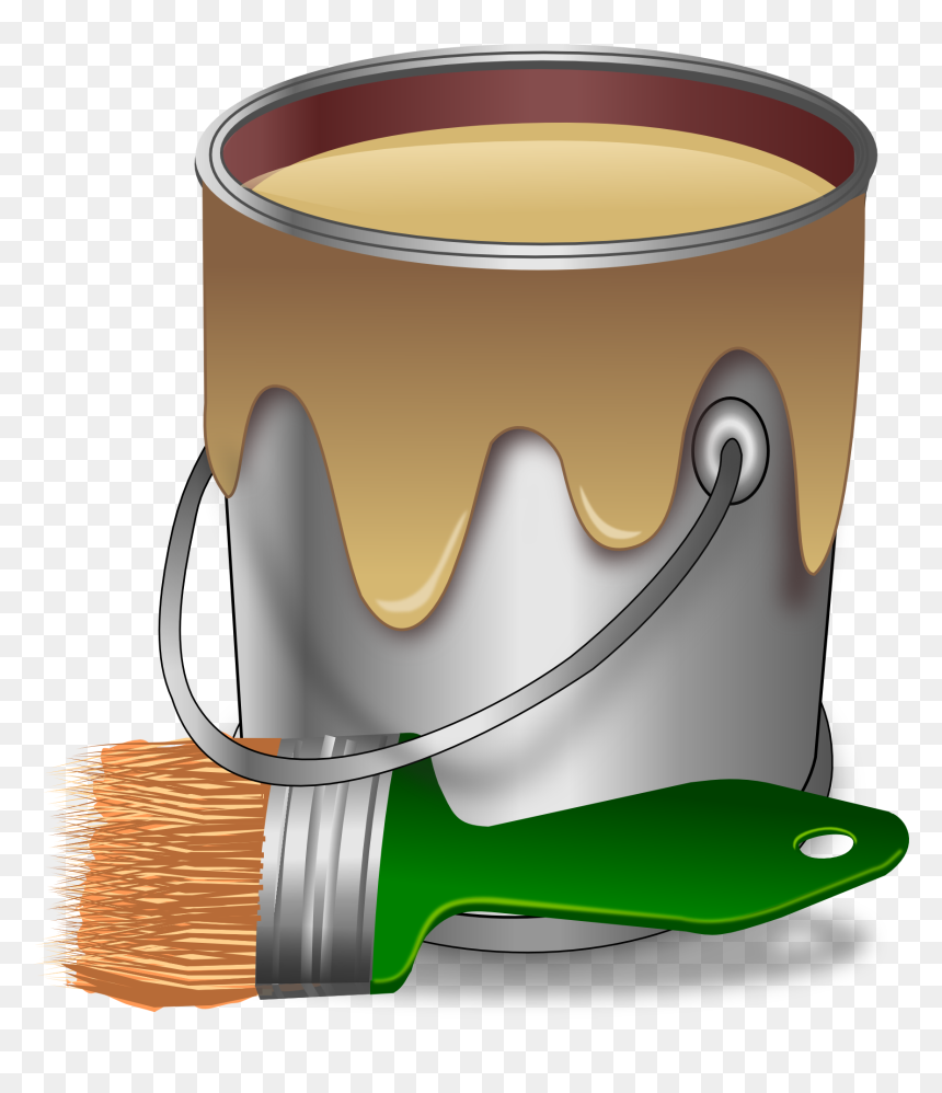 Consejos De Pintura De Bricolaje Para Propietarios - Paint Box Brush Png, Transparent Png - manchas de pintura png