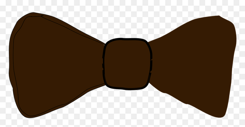 Corbata De Moño Png - Brown Bow Tie Clipart, Transparent Png - moño png