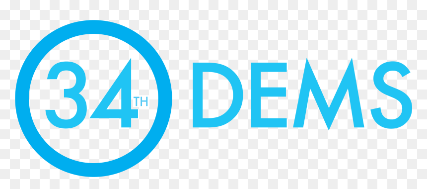 34th Democrats - Circle, HD Png Download - democrat png