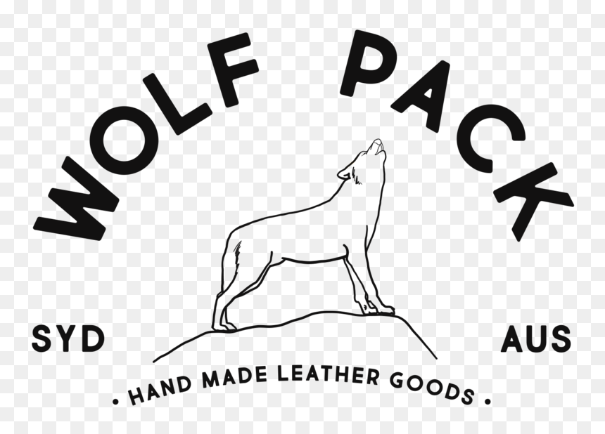 Web Logos -wolf Pack Wolf - Cartoon, HD Png Download - wolf pack png