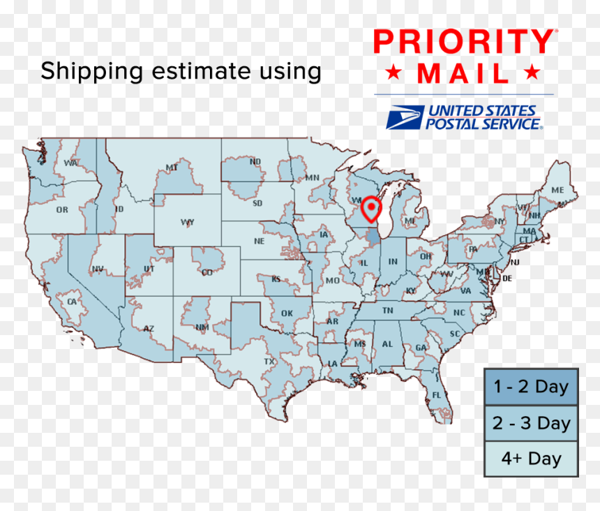 Shipping Times Usps Priority - Usps, HD Png Download - usps png