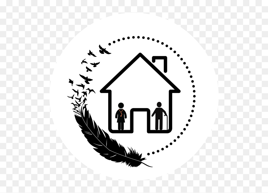 Private Duty Nursing For Adults - Transparent House Black Outline, HD Png Download - phoenix icon png