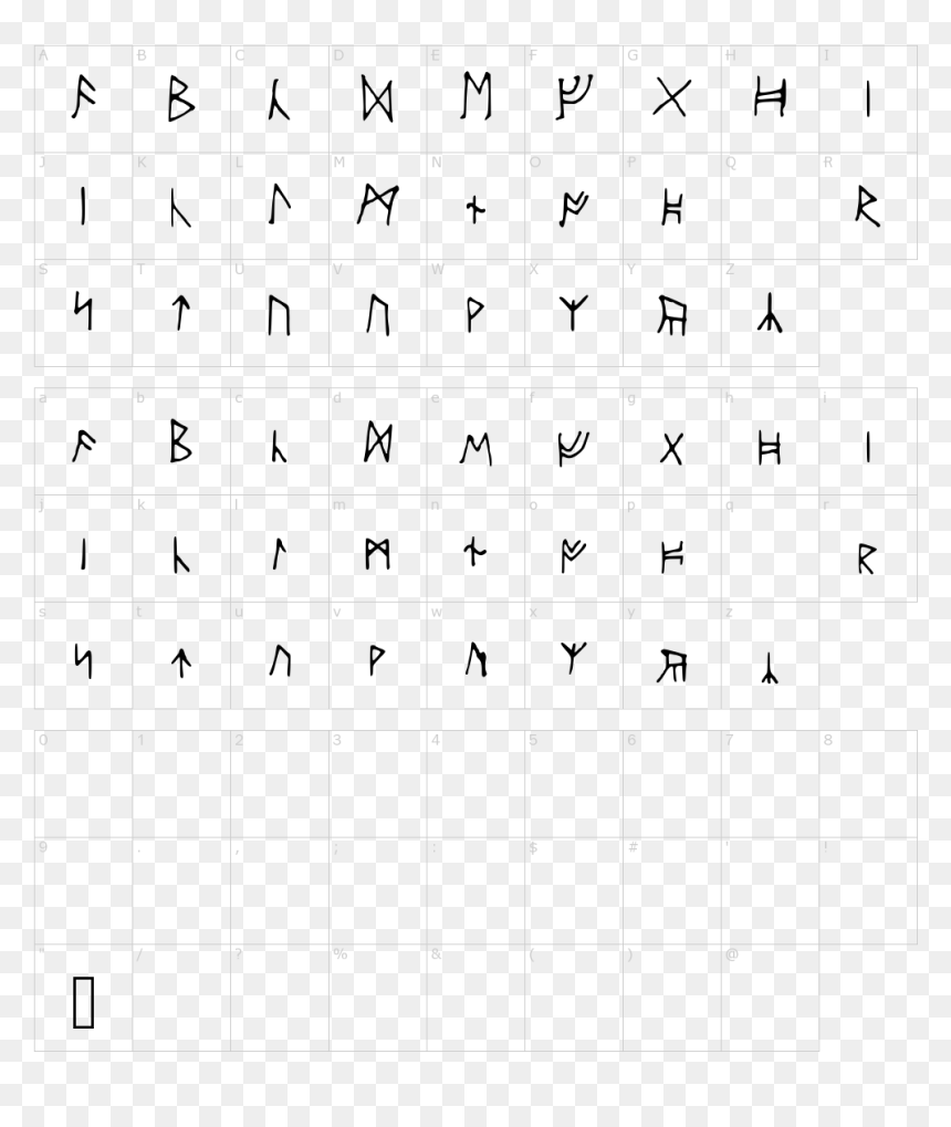 Number, HD Png Download - rune png