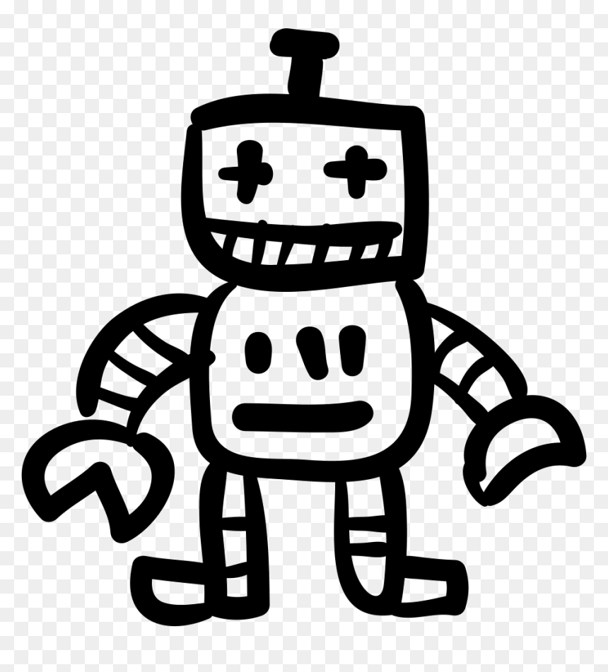 Robot, HD Png Download - robot head png