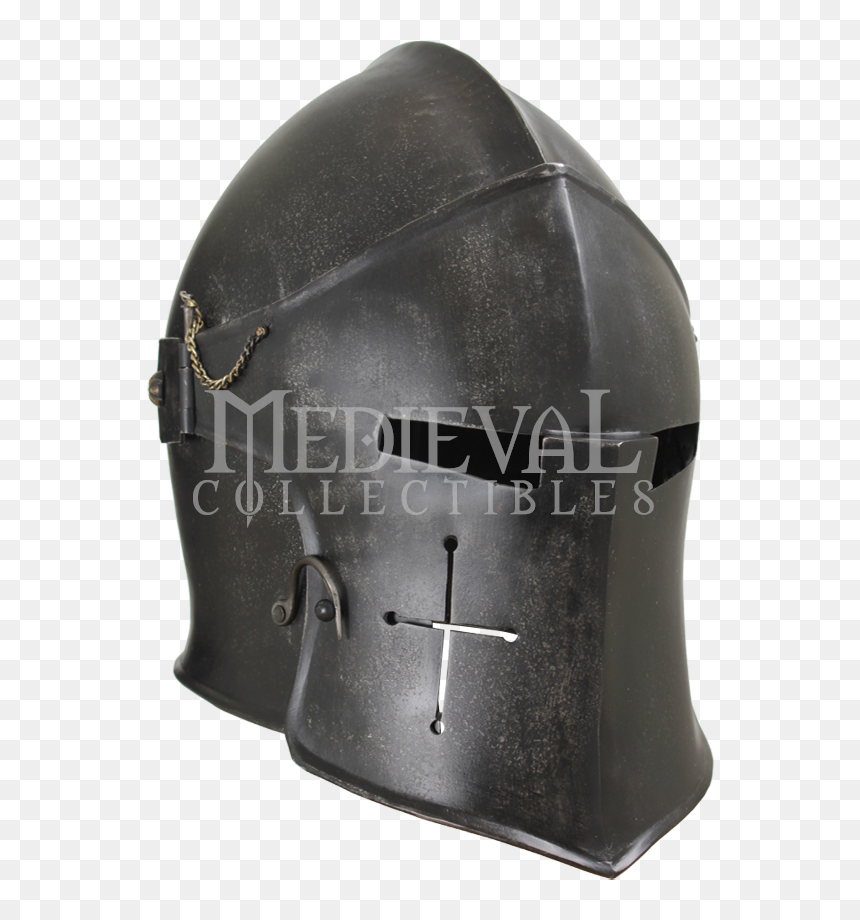 Barbuta Helmet, HD Png Download - crusader helmet png