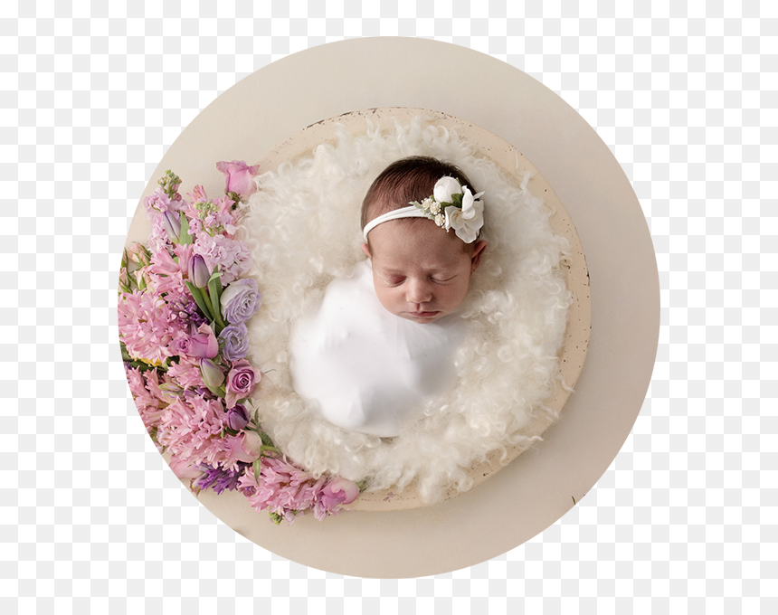 Floral Design, HD Png Download - newborn png