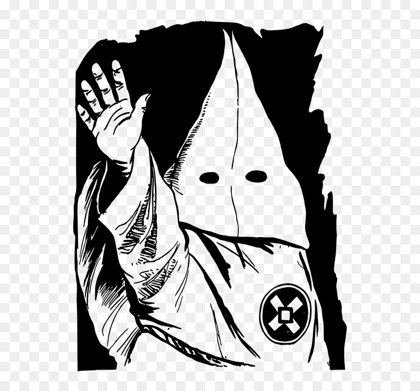 America Group Hate - Ku Klux Klan Clipart, HD Png Download - hate png
