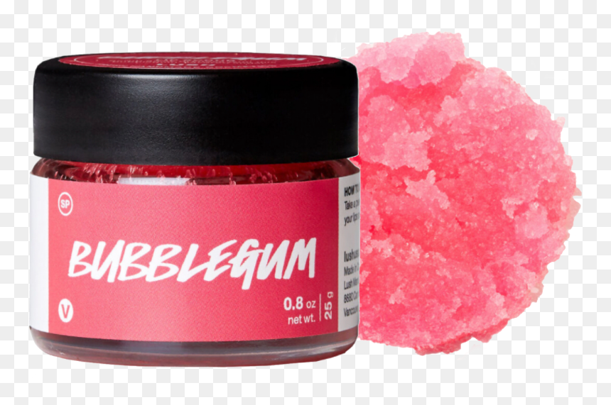 #lush #bubblegum #lipscrub #lushproducts #luchlipscrub - Lush Bubblegum Lip Scrub, HD Png Download - bubblegum png