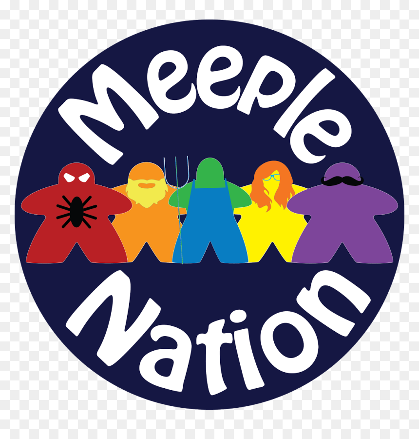 Meeplenation2016round - Label, HD Png Download - meeple png