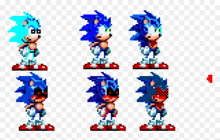 Cartoon, HD Png Download - sonic sprite png