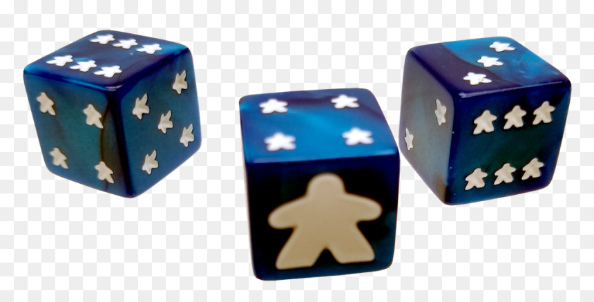Steve Jackson Games Meeple D6 Dice Set, HD Png Download - meeple png