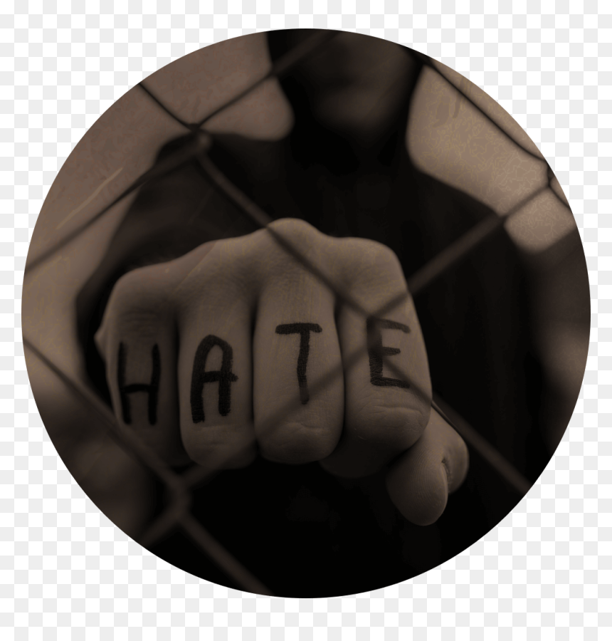 Events Hate Crime - Circle, HD Png Download - hate png