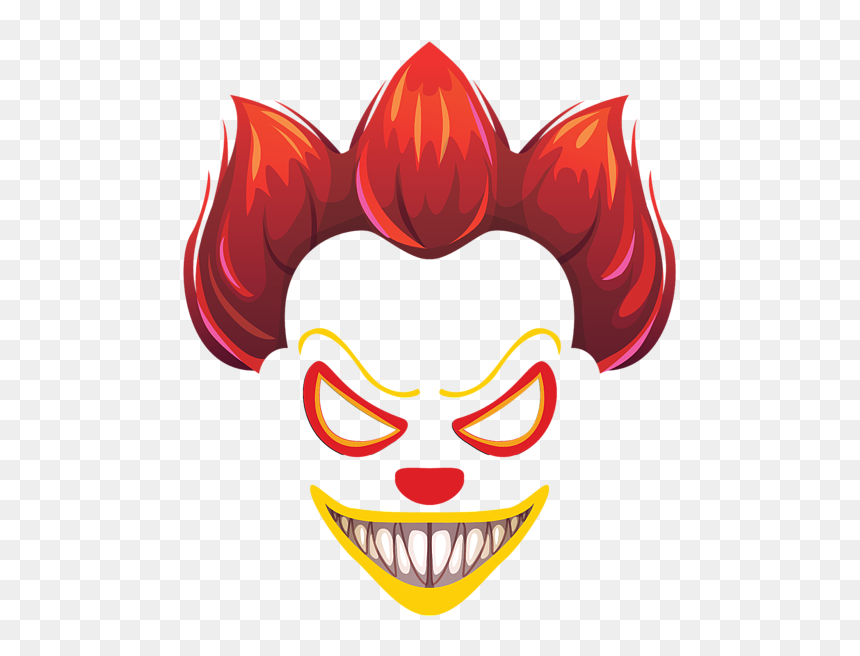 Scary Clown Clipart, HD Png Download - killer clown png