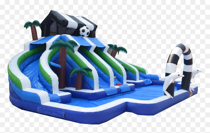 Inflatable, HD Png Download - water slide png