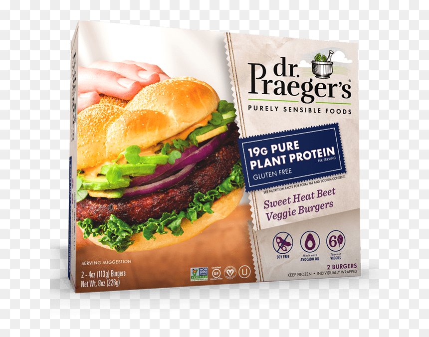 Praeger"s Pure Plant Protein Sweet Heat Beet Veggie - Dr Praeger's Chicken Tenders, HD Png Download - beets png