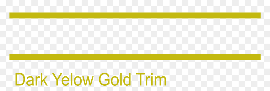 Gold Trim Png - Printing, Transparent Png - gold trim png