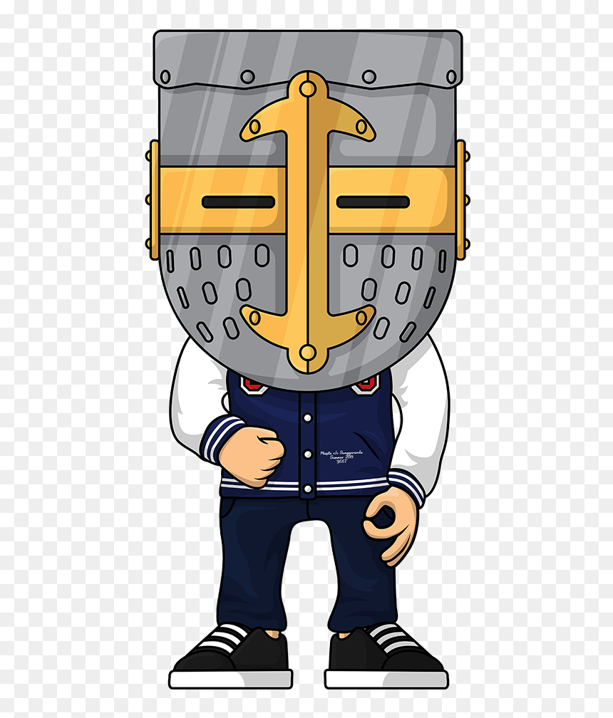 Fitz Youtooz, HD Png Download - crusader helmet png