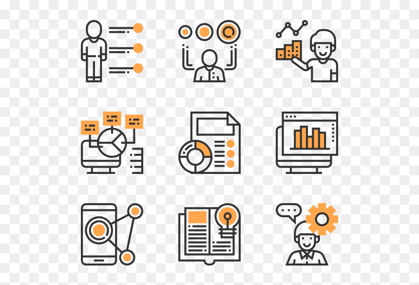 Corporate Flat Icon, HD Png Download - data icon png