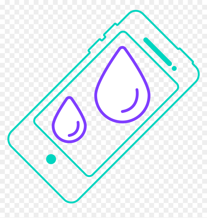 Liquid Damage , Png Download - Triangle, Transparent Png - damage png