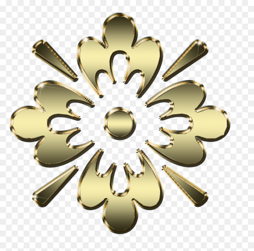Circle, HD Png Download - gold trim png