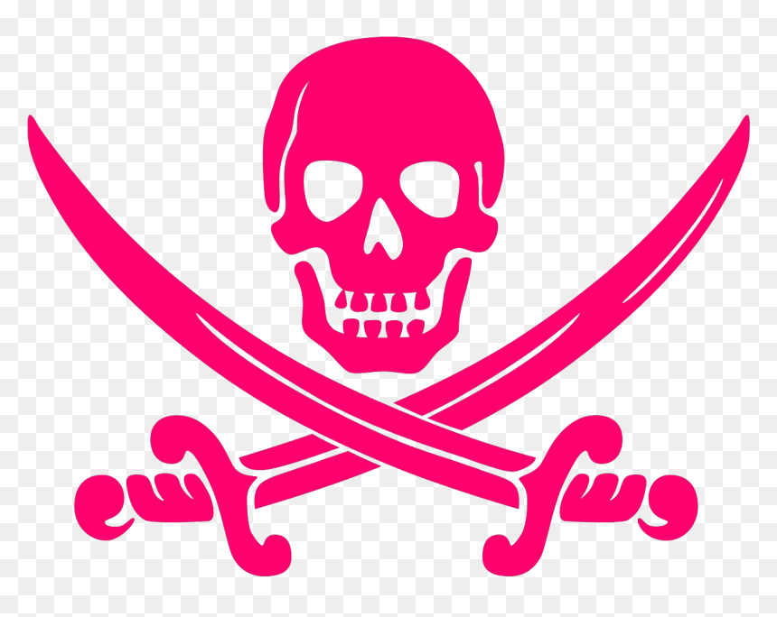 Pirate Skull Png, Transparent Png - skull .png