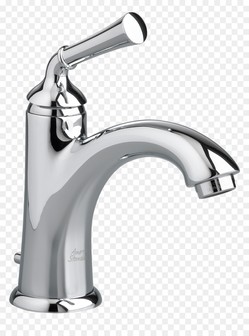 Am Std Portsmouth 1-handle Monoblock Bathroom Faucet - American Standard Portsmouth Chrome, HD Png Download - faucet png
