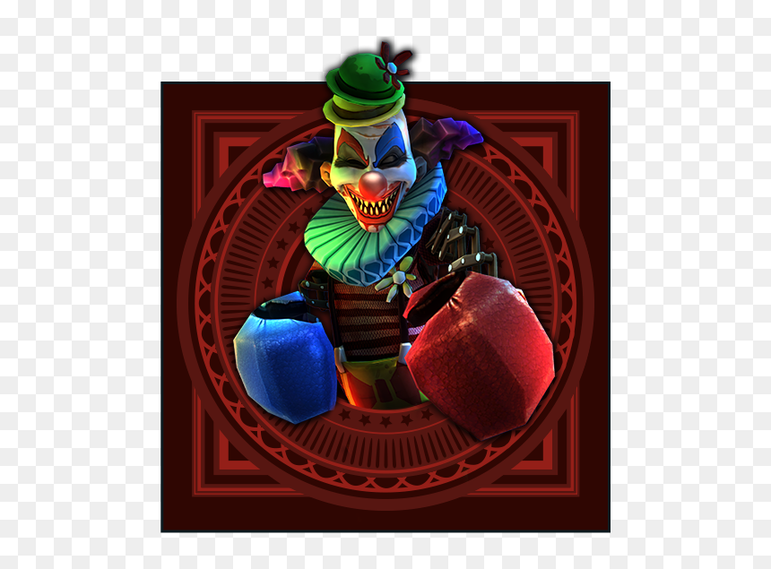 Kreepy The Klown - Block N Load Kreepy The Clown, HD Png Download - killer clown png