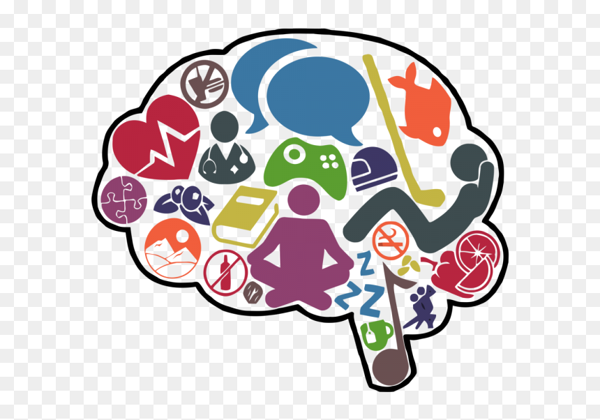 Healthy Brain Clipart, HD Png Download - mental health png
