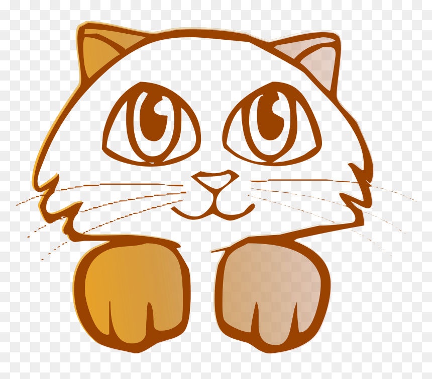 White Kitten, Little, Pet, White, Kitten, Hq Photo - Pink Cat Face Clipart, HD Png Download - gato png