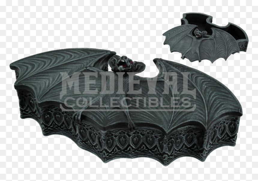 Gothic Bat Wings Box - Leather, HD Png Download - bat wings png