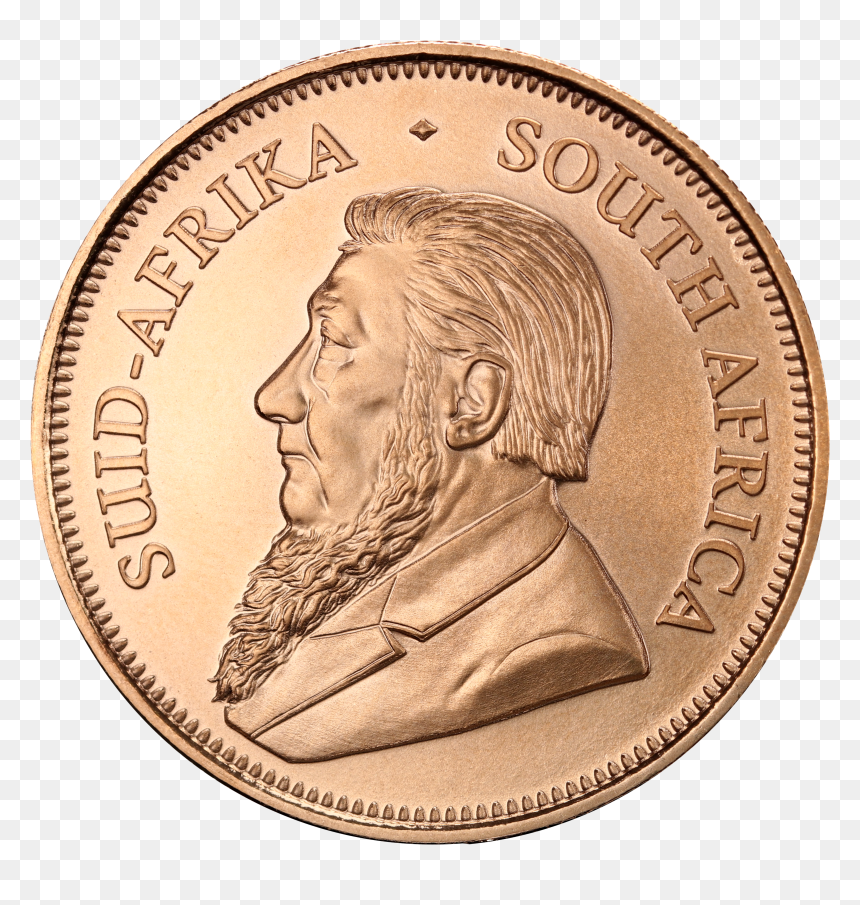 1 Oz Krugerrand 2017 Bildseite, HD Png Download - gold nugget png