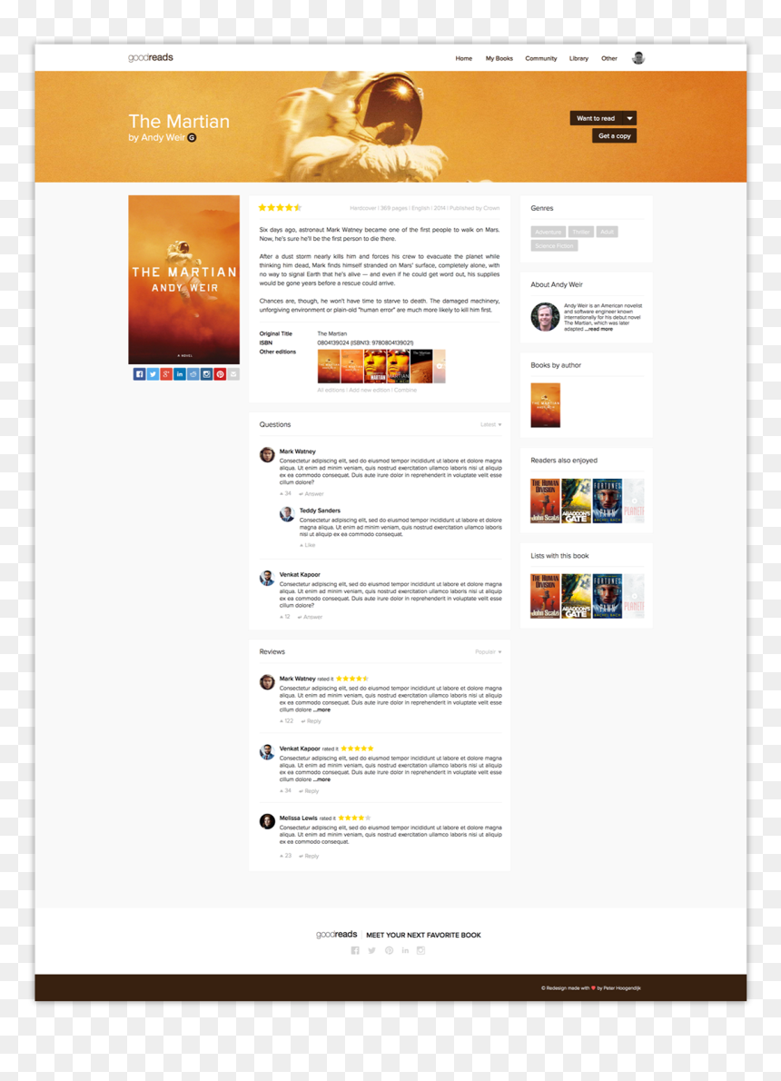 Screenshot, HD Png Download - goodreads png