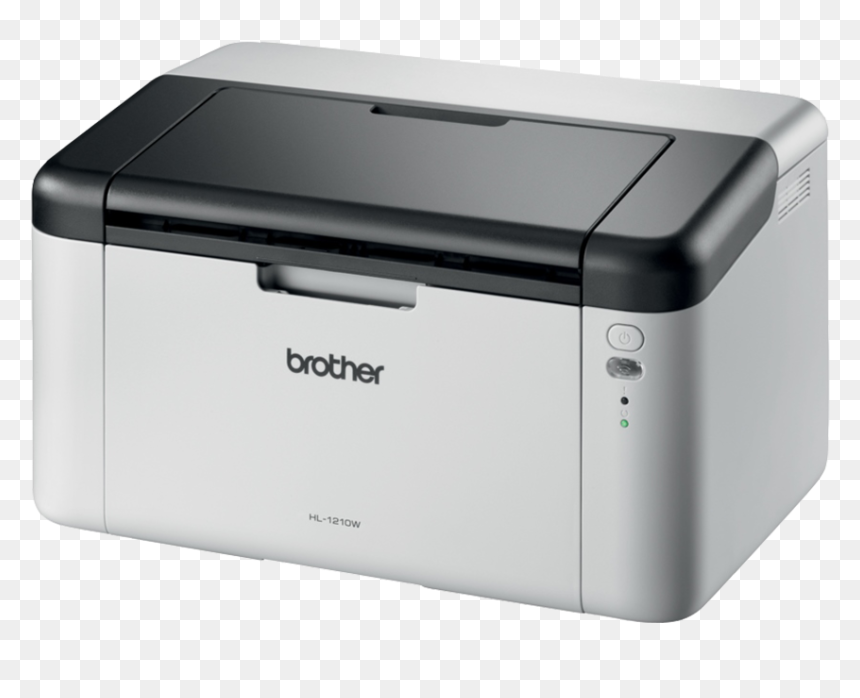 Mono Printer Transparent Background - Hl 1210w Brother Printer, HD Png Download - moño png