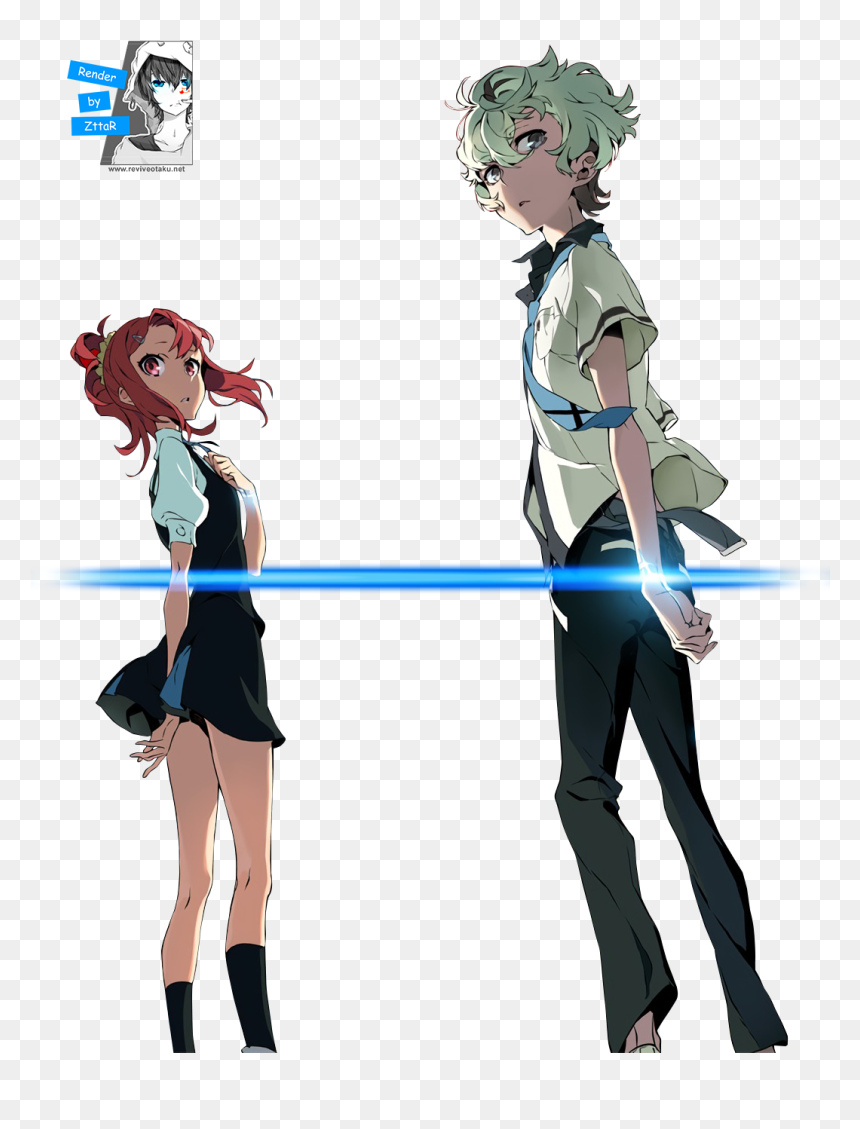 Render Takashiro Chidori & Agata Katsuhira - Cartoon, HD Png Download - chidori png