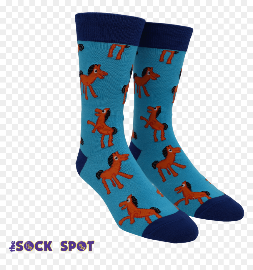 Pokey Socks By Socksmith - Sock, HD Png Download - gumby png