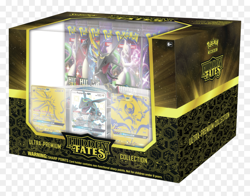 Pokemon Hidden Fates Ultra Premium Collection, HD Png Download - lunala png