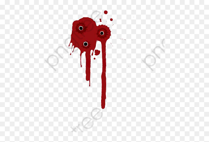 Bullet Hole Blood Png, Transparent Png - bullet png