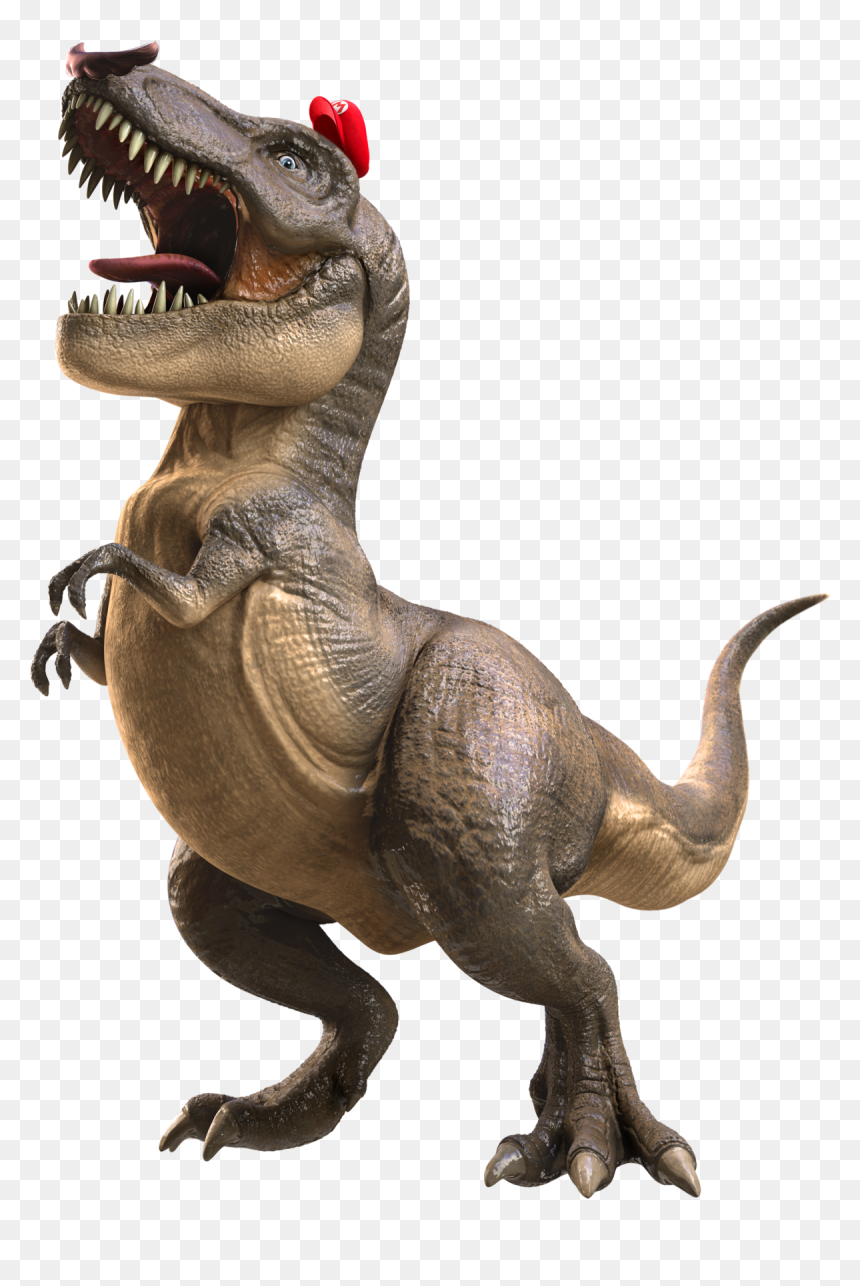 Super Mario Odyssey T Rex, HD Png Download - dinosaur png