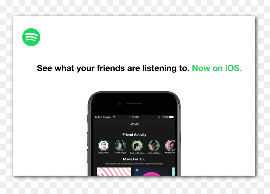 Friend Activity Spotify Mobile, HD Png Download - spotify png