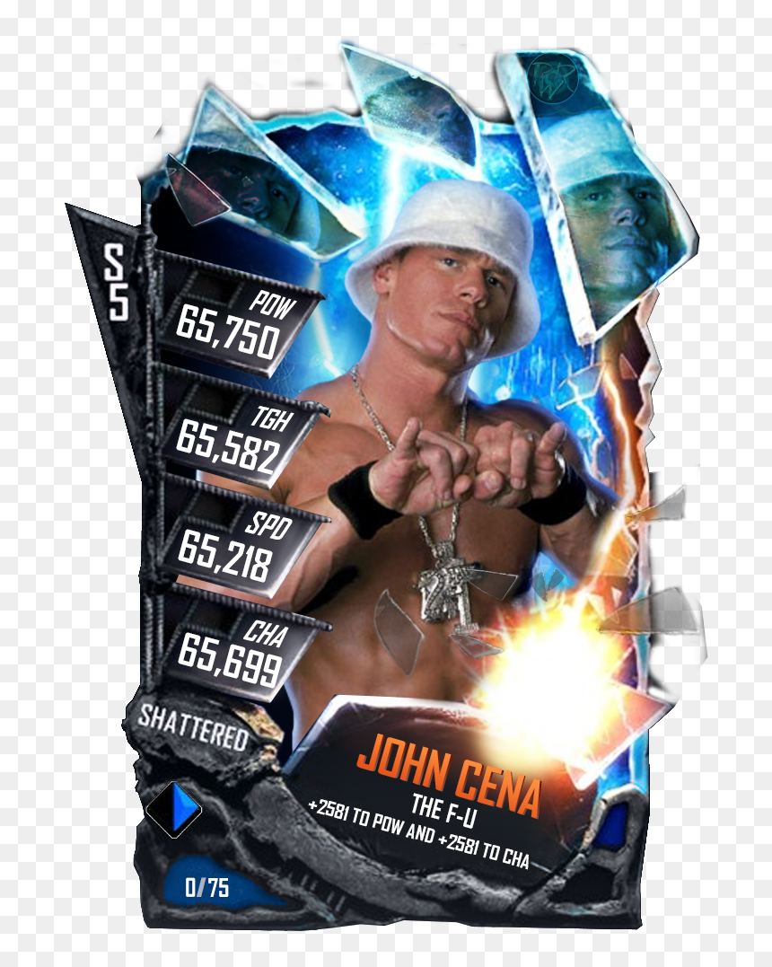 Wwe Supercard Shattered Pros, HD Png Download - john cena png