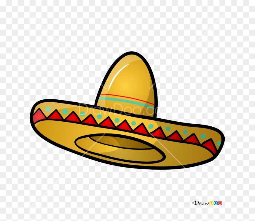 Sombrero Draw, HD Png Download - sombrero png