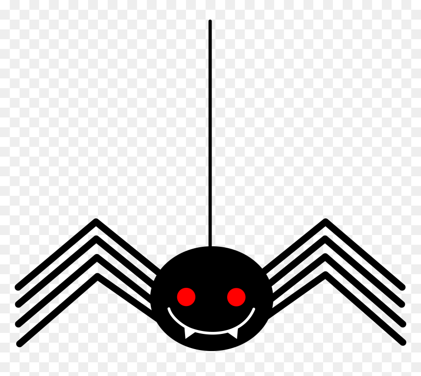 Halloween Spider Clip Art, HD Png Download - spider png
