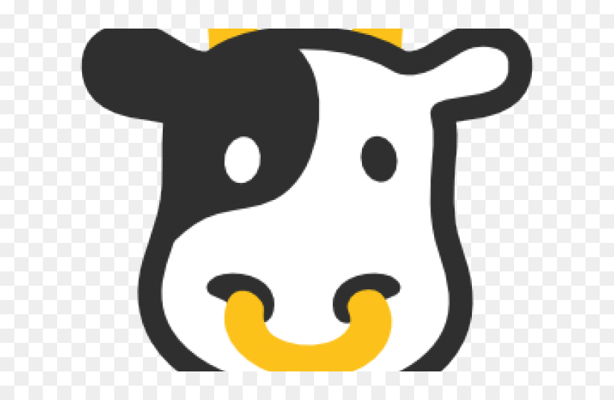 Cow Emoji, HD Png Download - cow png