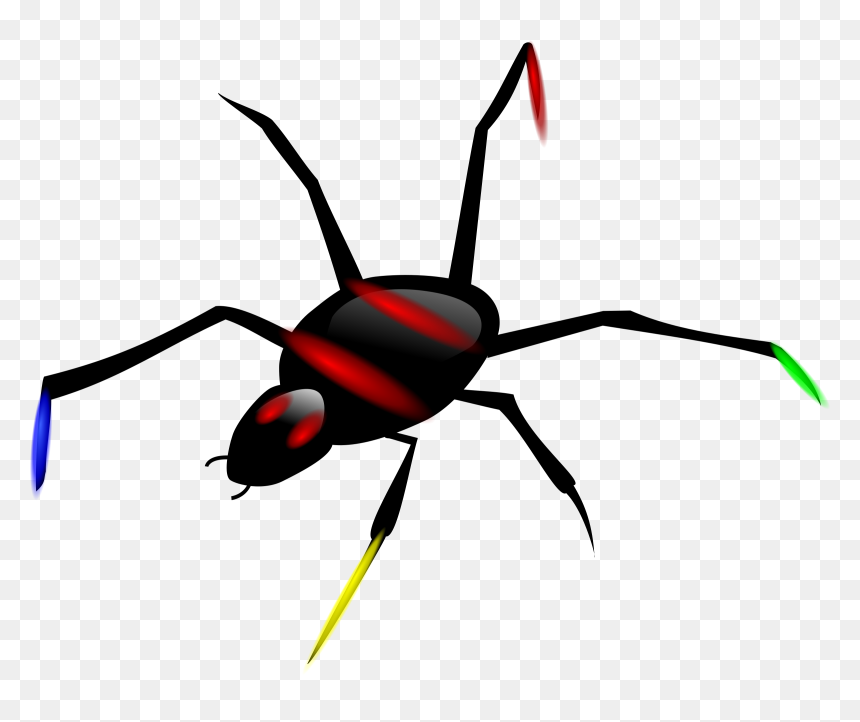 Spider Clipart, HD Png Download - spider png