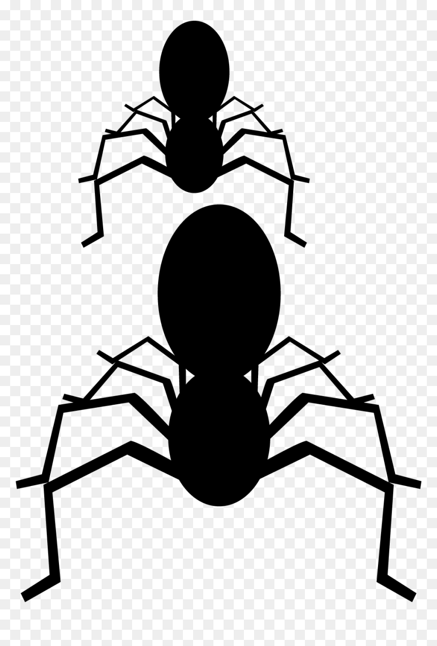 Silhouette, HD Png Download - spider png